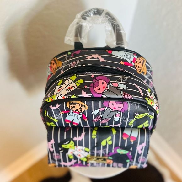 LUV BETSEY BY BETSEY JOHNSON Mid Size Backpack
Bag, Spooky Dolls, Halloween, NWT - Picture 15 of 16